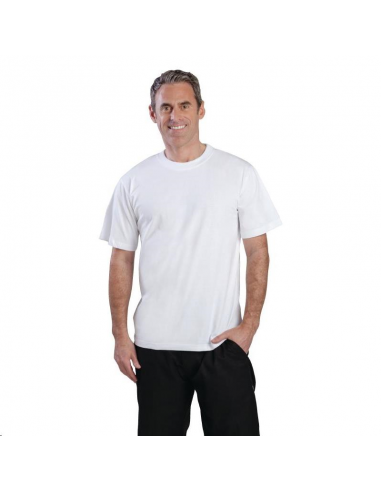T-Shirt mixte blanc XL A103-XL Accueil