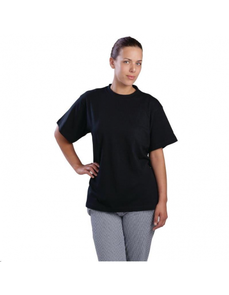 T-Shirt mixte noir XL A295-XL Accueil