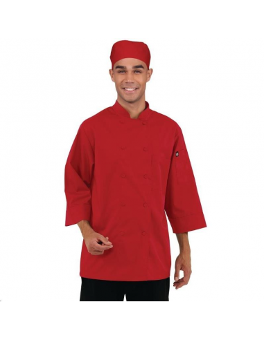 Veste de cuisine mixte Chef Works r B106-L Accueil