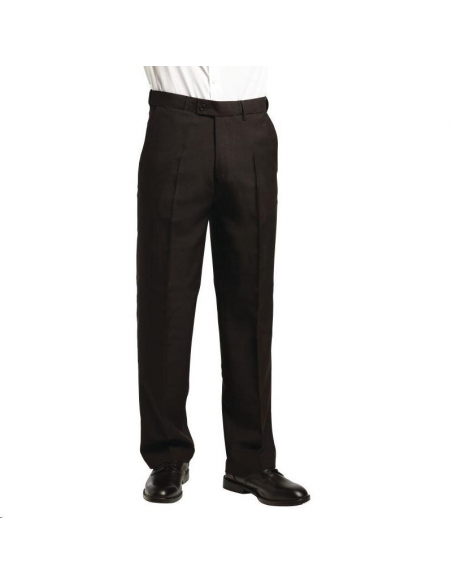 Pantalon de service homme noir 52/5 B119-42 Accueil