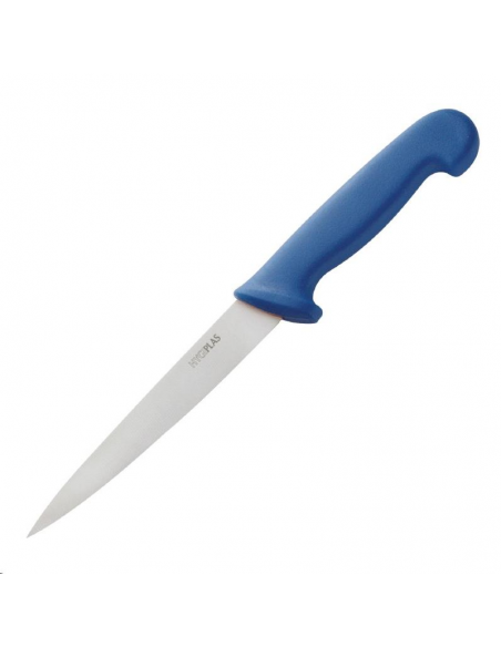 Couteau à filet Hygiplas bleu 150mm C853 Accueil