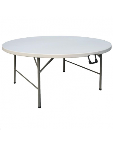 Table ronde pliable au centre Boler CC506 Accueil