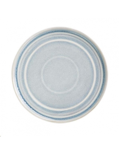 Assiette plate bleu cristallin Olym FB568 Accueil
