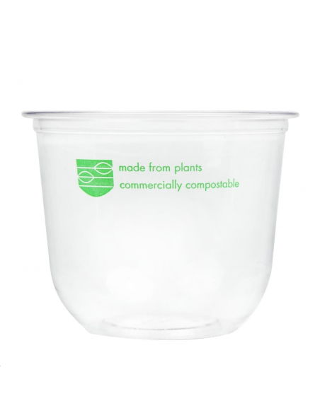 Pots Deli en PLA compostables FS173 Accueil