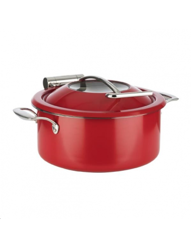Chafing Dish rouge APS 305 mm  FT169 Accueil