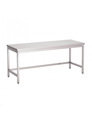 Table inox sans étagère basse Gastr GN111 Accueil