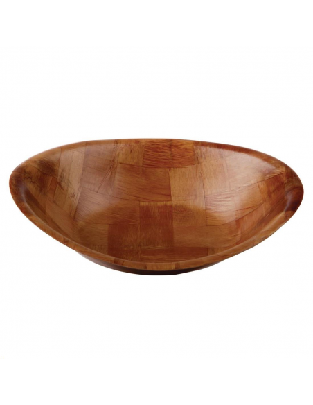 Corbeille ovale en bois grand modèl L093 Accueil