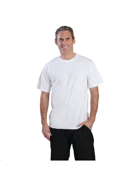 T-Shirt mixte blanc M