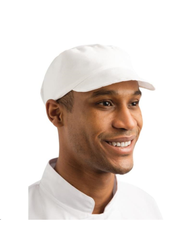 Casquette de boulanger Whites blanc