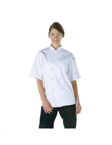 Veste de cuisine mixte blanche Chef