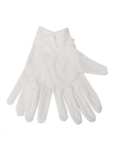 Gants de service pour homme blancs 