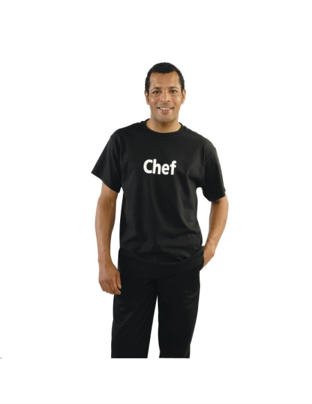 T-Shirt imprimé Chef unisexe L