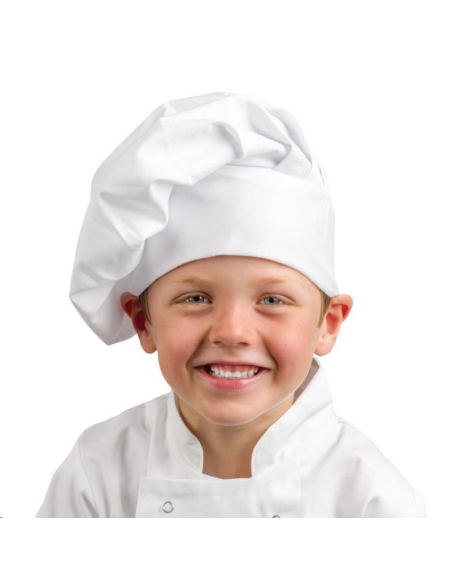 Toque de chef enfant Whites blanche