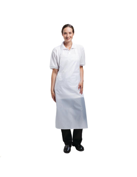 Tablier bavette déperlant Whites bl