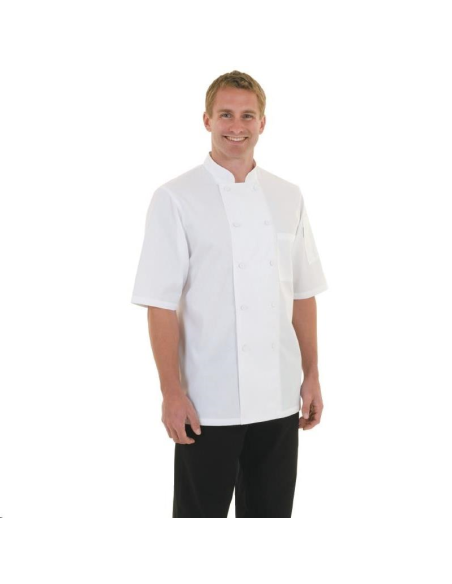 Veste de cuisine mixte blanche Chef