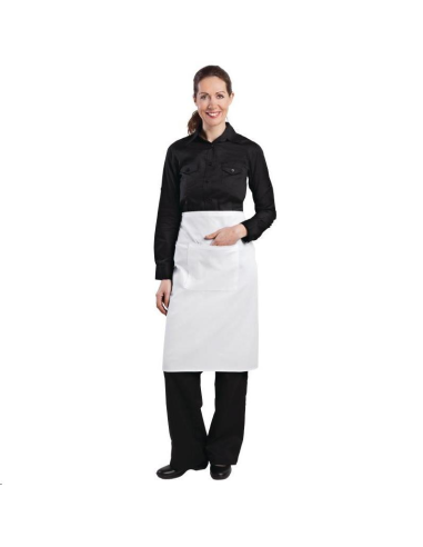 Tablier serveur standard Whites bla