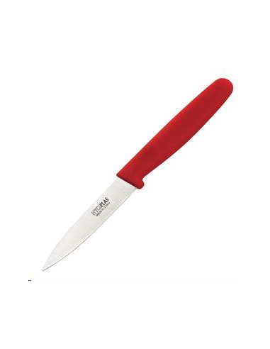 Couteau d office Hygiplas rouge 7,5