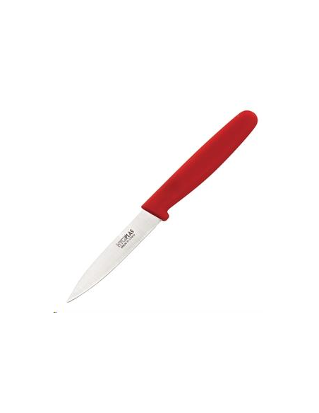 Couteau d office Hygiplas rouge 7,5