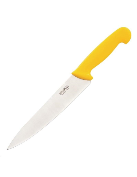 Couteau de cuisinier Hygiplas jaune