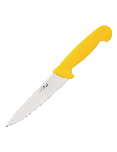 Couteau de cuisinier Hygiplas jaune