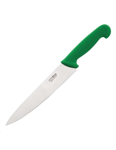 Couteau de cuisinier Hygiplas vert 