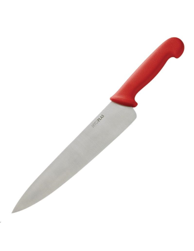 Couteau de cuisinier Hygiplas rouge