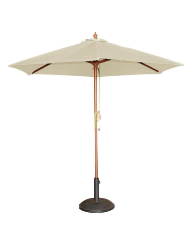 Parasol rond Bolero écru 2,5m