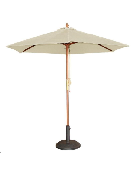 Parasol rond Bolero écru 2,5m