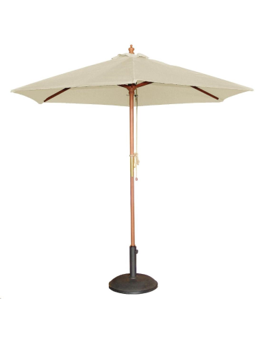 Parasol rond Bolero écru 3m