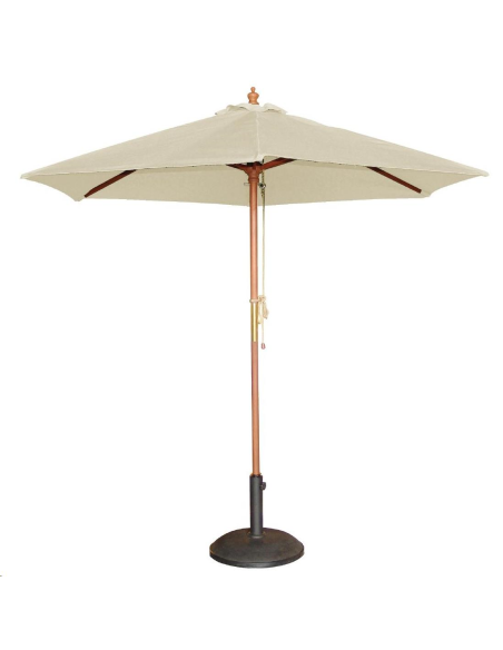 Parasol rond Bolero écru 3m