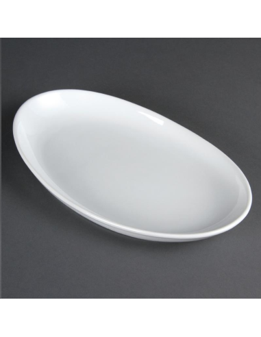 Assiette creuse ovale Olympia 500 x