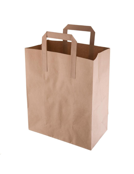 Sacs en papier Compostable marron 2