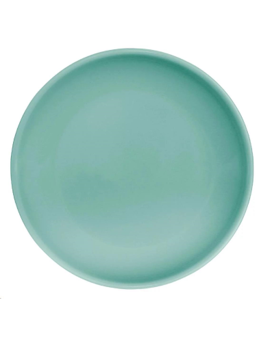 Assiette plate vert d eau Olympia C