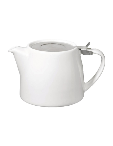 Forlife Stump Teapot White - 0.5Ltr