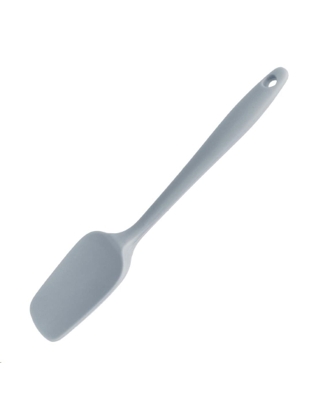 Spatule cuillère grise en silicone 