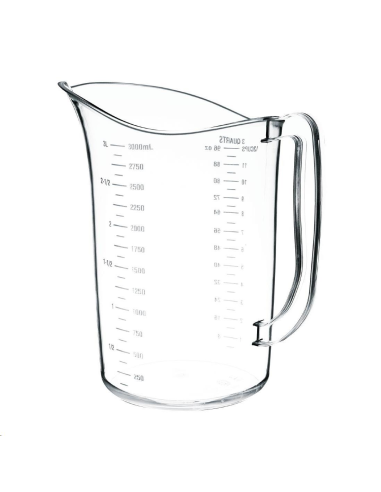 Verre doseur Vogue polycarbonate 3L