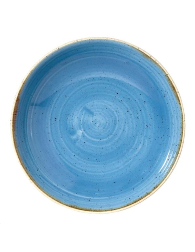 Assiettes coupes rondes bleues Chur