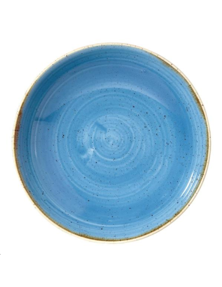 Assiettes coupes rondes bleues Chur