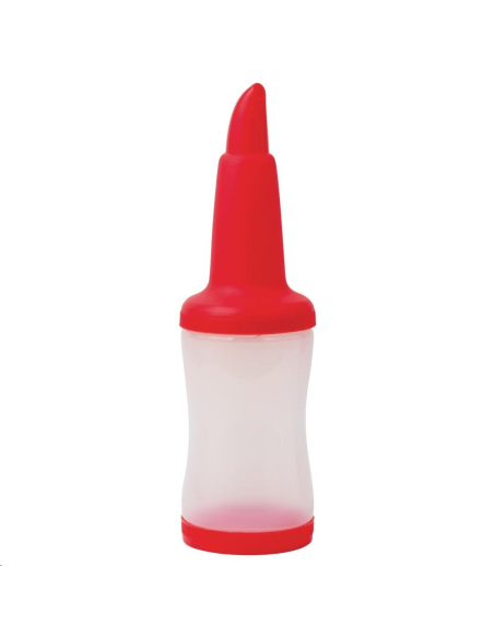 Bouteille verseuse rouge