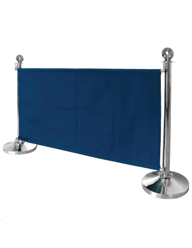 Barrière en toile Bolero bleu foncé