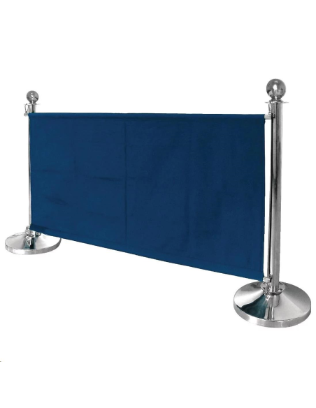 Barrière en toile Bolero bleu foncé