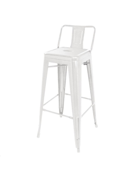 Tabouret haut Bolero Bistro acier