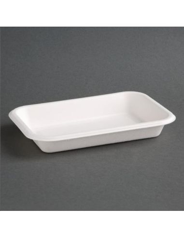 Barquettes compostables en bagasse 