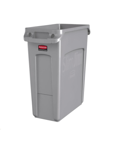 Collecteur Slim Jim Rubbermaid 60L