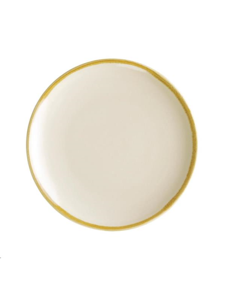 Assiettes plates rondes couleur sab