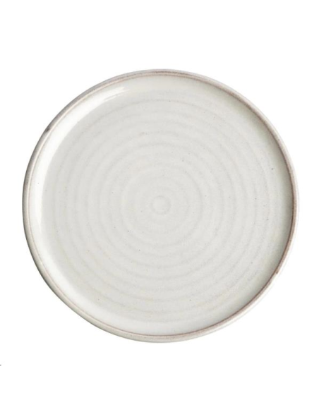 Assiettes plates blanc Murano Olymp