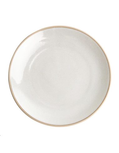 Assiettes coupes blanc Murano Olymp