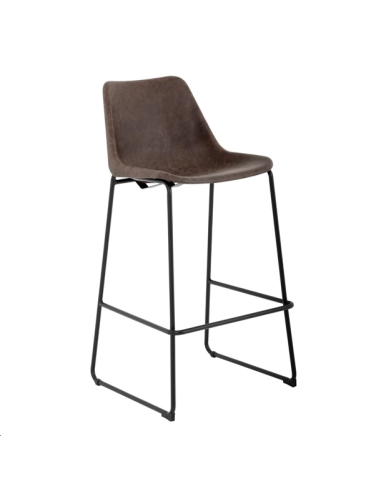 Tabouret haut Bolero Rodeo moka