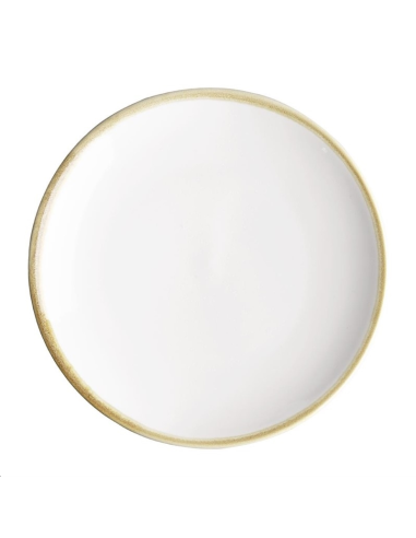 Assiettes plates rondes couleur cra