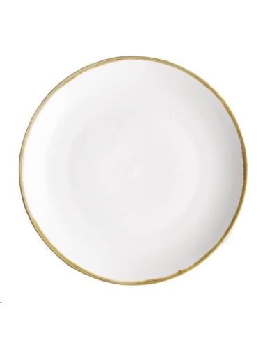 Assiettes plates rondes couleur cra